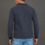 Mool Long Sleeve Polo Shirt // Anthracite (M)