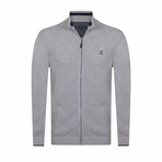 Castelloli Cardigan // Gray Malange (XL)