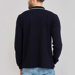 Locarno Long Sleeve Polo Shirt // Navy (XS)