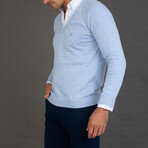 Arma V-Neck Pullover // Baby Blue (M)