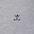 Castelloli Cardigan // Gray Malange (XL)