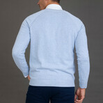 Arma V-Neck Pullover // Baby Blue (M)