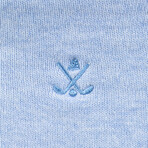 Arma V-Neck Pullover // Baby Blue (M)