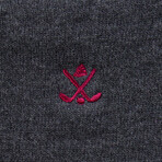 Arma V-Neck Pullover // Anthracite (L)