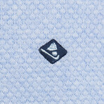 Edrick Textured Cardigan // Blue (XL)