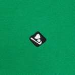 Greco Long Sleeve Polo Shirt // Green (XL)