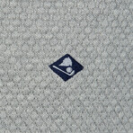 Saul V-Neck Summer Pullover // Gray Malange (L)