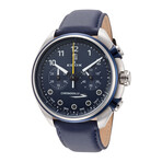 Edox Chronorally S Chronograph Automatic // 08005-3BUCBU-BUBG