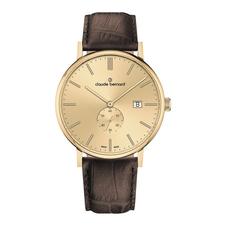 Claude Bernard Slim Line Quartz // 65004-37J-DID
