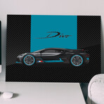 SuperCar DIVO // Gloss (28"H x 20"W)