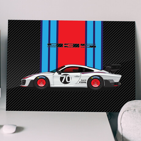 SuperCar 935 // Gloss (28"H x 20"W)