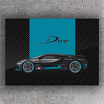 SuperCar DIVO // Gloss (28"H x 20"W)