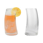 Curvy Cocktail Glassware // Set of 2