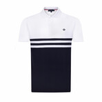 Phillip Polo // Navy + White (XS)