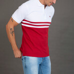 Anthony Polo // Red + White (XS)
