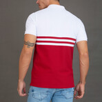Anthony Polo // Red + White (XS)