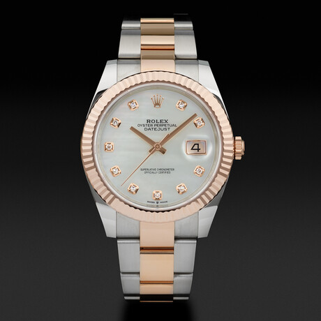 Rolex Datejust Rose Oyster Automatic // 126331 // Mixed Serial // New