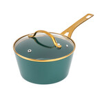 12 Piece Orbit Ceramic Cookware Set // Emerald