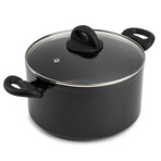 12 Piece Zodiac Nonstick Cookware Set  // Black