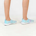 Women's Tie Dye Aqua Slip-On // Blue (US: 5)