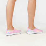 Women's Tie Dye Aqua Slip-On // Pink (US: 5)