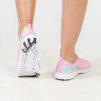 Women's Tie Dye Aqua Slip-On // Pink (US: 5)