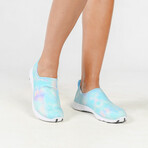 Women's Tie Dye Aqua Slip-On // Blue (US: 5)