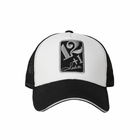 Angel Nieto Hat // White + Gray