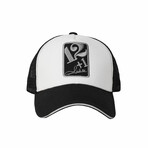 Angel Nieto Hat // White + Gray