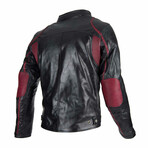 Lemans II Leather Jacket // Black (3X-Large)