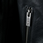 Brooklyn Leather Jacket // Black (Small)