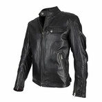 Brooklyn Leather Jacket // Black (Small)