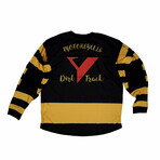 Bee-Yellow Camisetas Dirt Track Jersey // Yellow (Small)