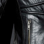 Lemans II Leather Jacket // Black (3X-Large)