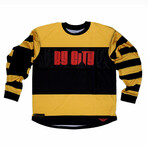 Bee-Yellow Camisetas Dirt Track Jersey // Yellow (Small)