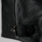 Brooklyn Leather Jacket // Black (Small)
