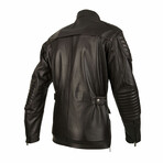 Legend III Man Leather Jacket // Brown (X-Small)