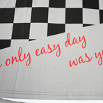 Chee's Camisetas Dirt Track Jersey // Black + White (Medium)