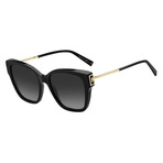 Givenchy // Women's Oversize Square Sunglasses // Havana + Brown