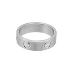 Cartier // 18K White Gold Love Ring VIII // Ring Size: 5.25 // Pre-Owned