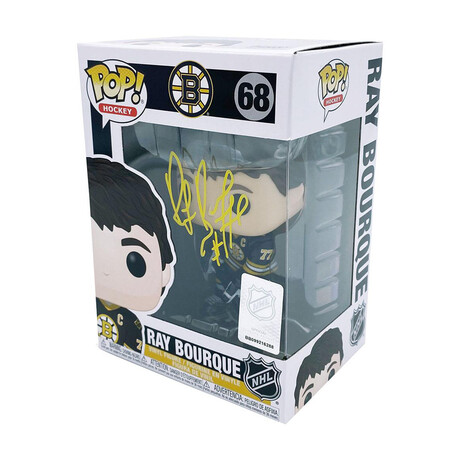 Ray Bourque Autographed Funko Pop