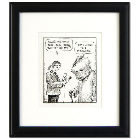 Elephant Man (6/7/96-D) // Framed