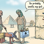 Egypt Dog // Unframed