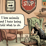 Sign Hunter // Unframed