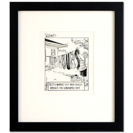 Up Yours (7/6/09-D) // Framed