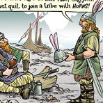 Viking Horns // Unframed