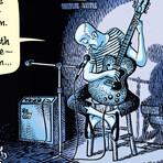 Picasso Blues // Unframed