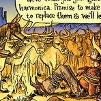 Cattle Protest // Unframed