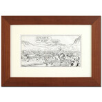 Old West Stampede (1993-S) // Framed