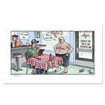 No Service // Unframed